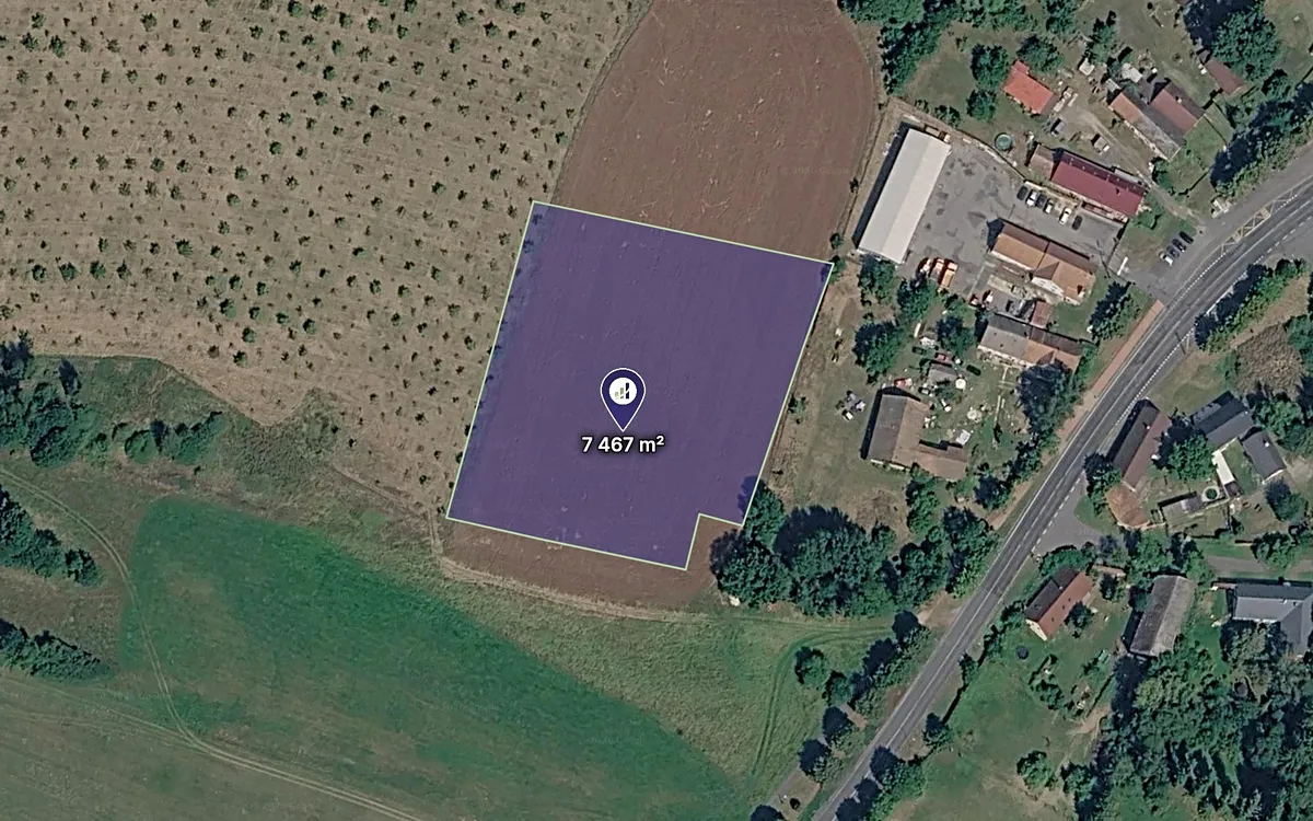 Prodej pole 7467 m²